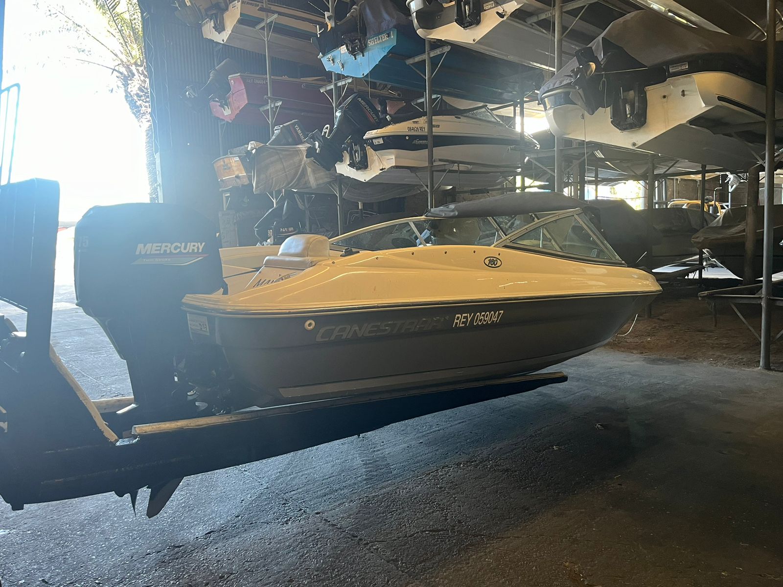 Canestrari 160 open 2012 Mercury 75 hp 2 t 